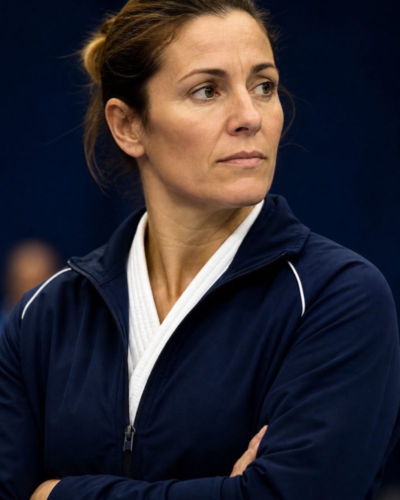 Portrait de Valérie Charuel, professeure du Judo Club Petit-Caux