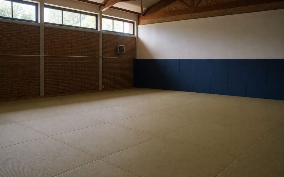 La salle de la Maison des Sports de Dieppe, rue des Acadiens